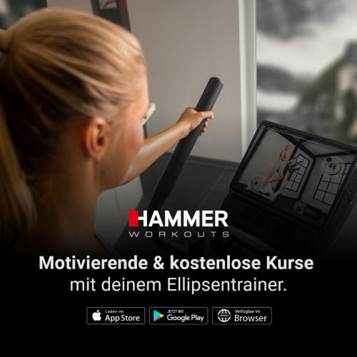 Hammer CrossPace 5.0 NorsK Ellipsentrainer - braun